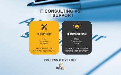 IT Consulting vs. IT Support: What’s the Difference?