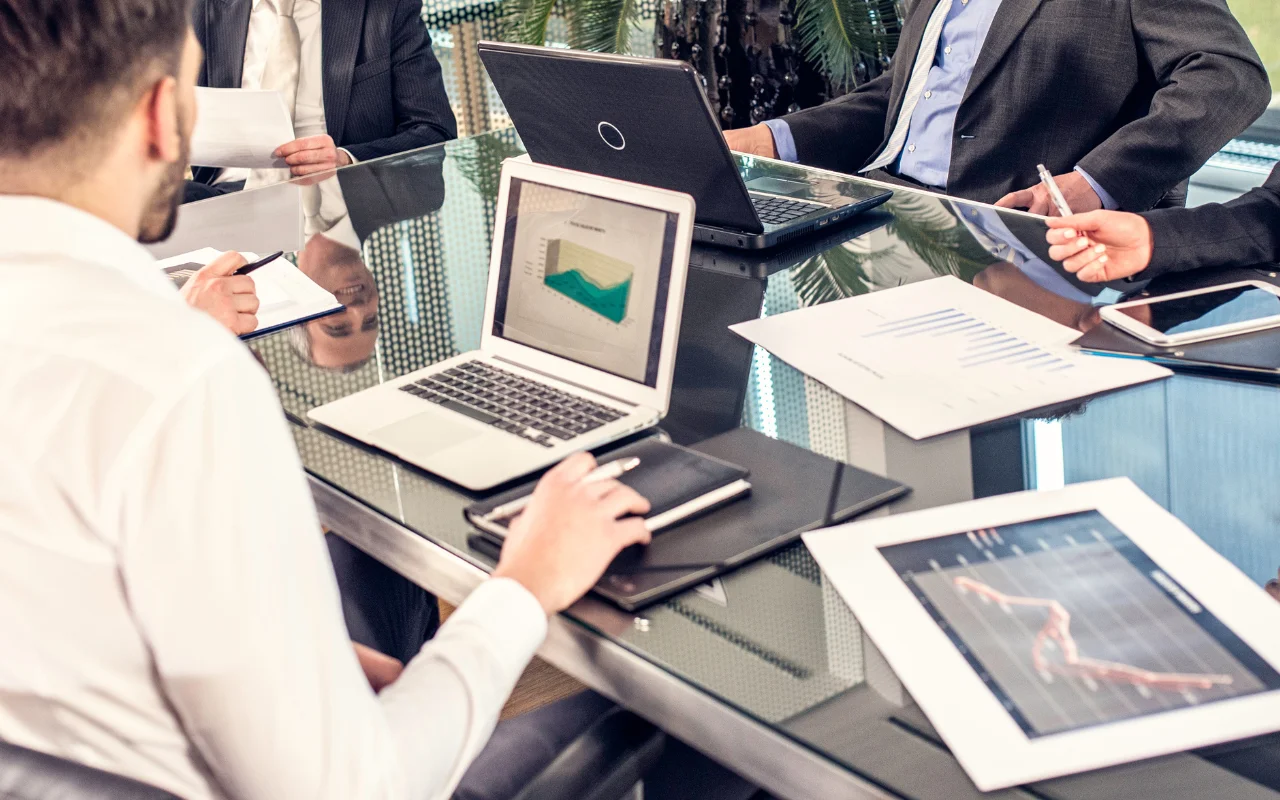 IT support team collaborating to solve technical issues efficiently